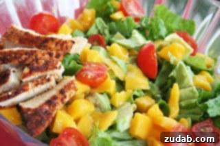 Thoughtful Ways to Celebrate Mom 8 Fresh and colorful Chicken And Mango Salad with a vibrant Cilantro Vinaigrette