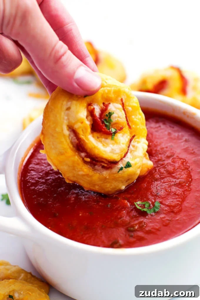 Taco Pinwheels Recipe A Visual Guide 7 Pepperoni Pizza Pinwheels