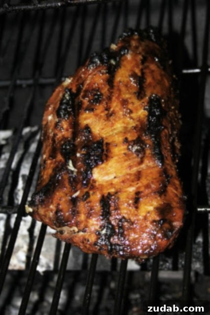Sweet & Savory Glazed Tri-Tip 2 Delicious Glazed Tri Tip Steak on a Cutting Board