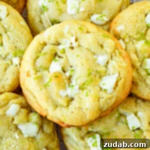 Zesty White Chocolate Key Lime Cookies 9 img 3602 8