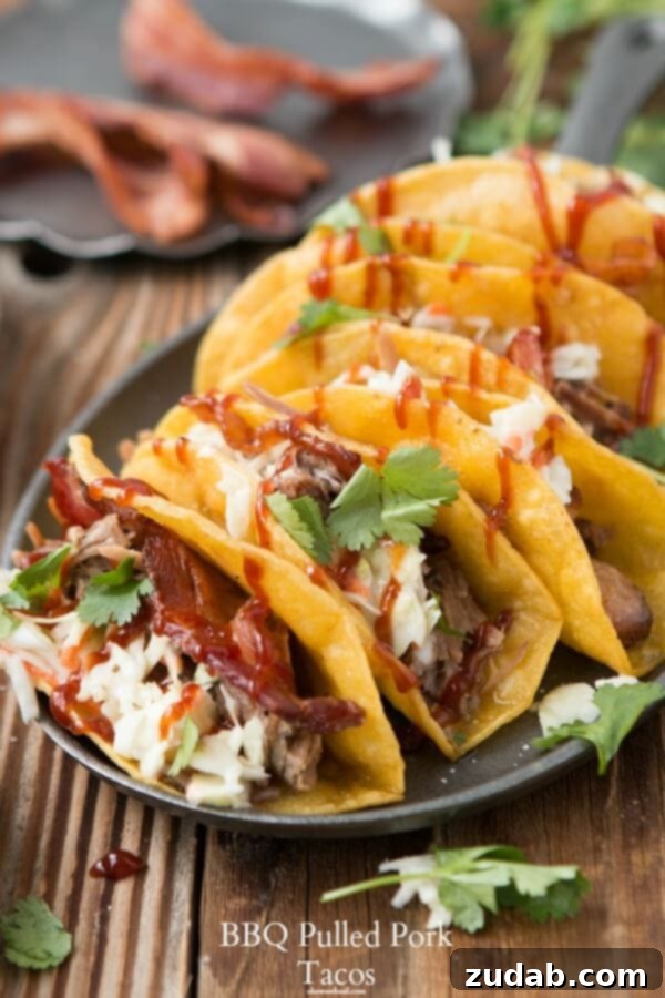 Bold Adobo Chicken Tacos 5 My new favorite tacos: BBQ Pulled Pork Tacos! Not even Mexican, but absolutely delicious. A unique twist on taco night.