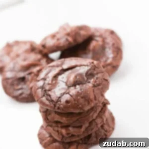 Even better than brownies cookies! ohsweetbasil.com