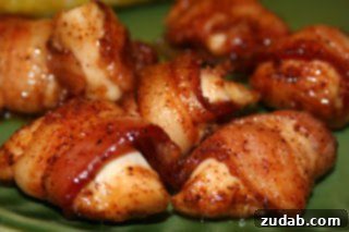 Game Day Grub 6 Bacon Wrapped Chicken Bites