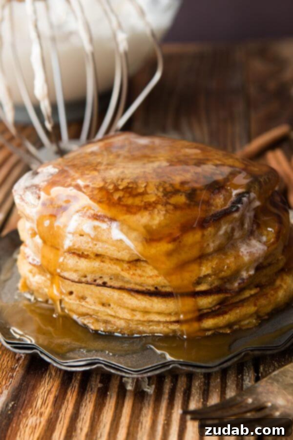 Melt in your mouth, fluffy, whole wheat pumpkin pie pancakes with cinnamon caramel syrup (that's to die for) ohsweetbasil.com Melt in your mouth, fluffy, whole wheat pumpkin pie pancakes with cinnamon caramel syrup (that's to die for) ohsweetbasil.com