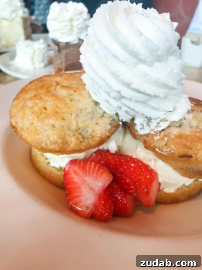Beyond the Cheesecake: Exploring The Cheesecake Factory Universe 5 Strawberry Shortcake at The Cheesecake Factory