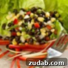 Zesty Corn, Black Bean, and Roasted Red Pepper Medley 2 Colorful Corn and Black Bean Salad with Roasted Red Pepper