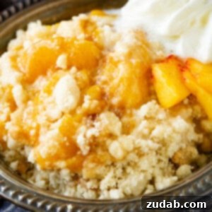 Easy Peach Cobbler