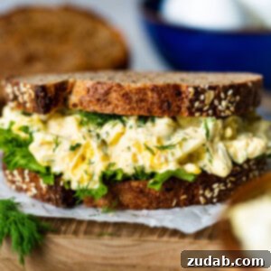 The Best Egg Salad Sandwich