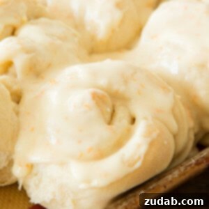 Our favorite recipe for perfectly fluffy orange rolls! ohsweetbasil.com