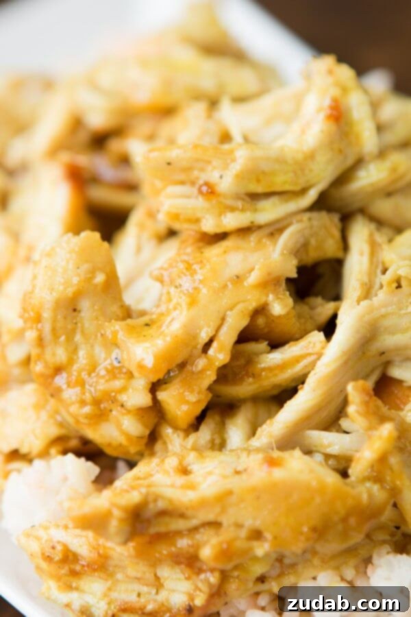 Easy and flavorful honey baked chicken served over rice