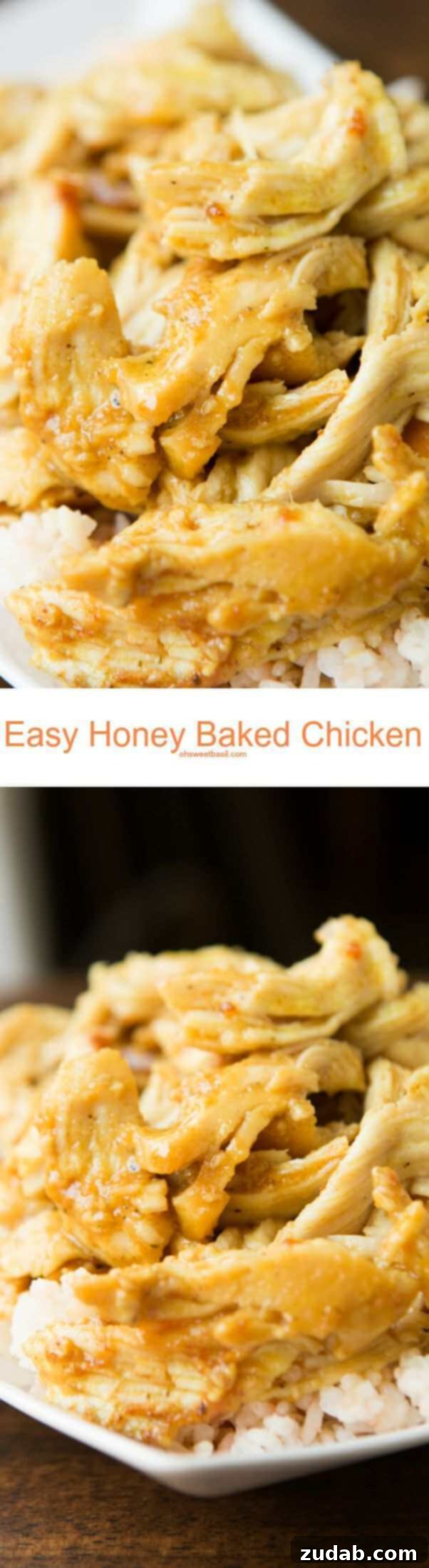 Honey baked chicken served with a side of fresh vegetables