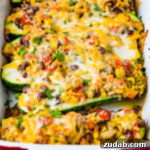 Guilt-Free Cheesy Mexican Zucchini Boats 7 Cheesy Healthy Mexican Zucchini Boats