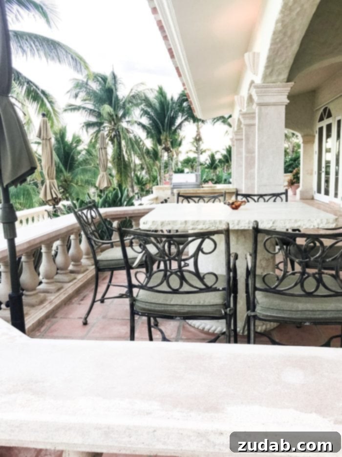 Unlock Mexico's Best Stays 7 A luxurious private terrace with comfortable seating, offering stunning views from a Mexican villa