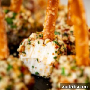 Irresistible Pretzel Cheese Ball Bites 2 img 48455 5