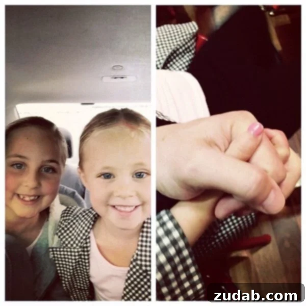 A photo of my two girls holding hands, depicting innocence, sisterhood, and resilience amidst life's unfolding challenges.