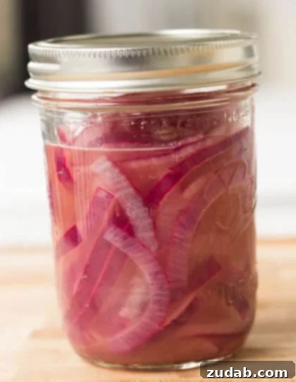 Pork carnitas with pickled red onions ohsweetbasil.com