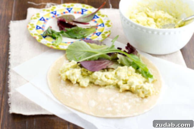 Healthy Avocado Dill Egg Salad Wrap ohsweetbasil.com Healthy Avocado Dill Egg Salad Wrap ohsweetbasil.com