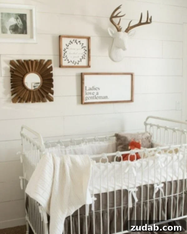 The 22nd Battle for Belief in the Shadows 2 A photo of the crib in our baby room, suggesting future plans and preparations for a newborn.