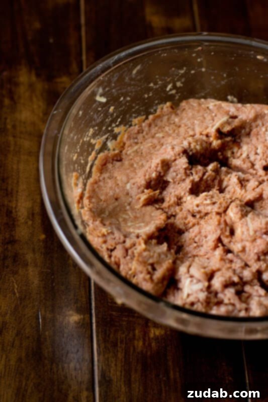 Secret Ingredient for Moist Meatloaf Close-up of moist Turkey Enchilada Meatloaf, showcasing its rich texture.