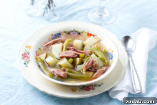 It's easy to use up your leftover ham from Easter in this 3 ingredient, delicious soup! Ham Hock Soup ohsweetbasil.com A delicious and easy ham hock soup using leftover Easter ham bone, perfect for a comforting meal. Only 3 ingredients required for this simple recipe.