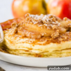Disneyland-Inspired Apple Granola Pancakes 7 Disneyland Copycat Apple Granola Pancakes