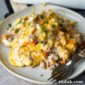 Comforting Cheesy Keto Beef and Cauliflower Bake 3 Low Carb Cheesy Ground Beef and Cauliflower Rice Casserole