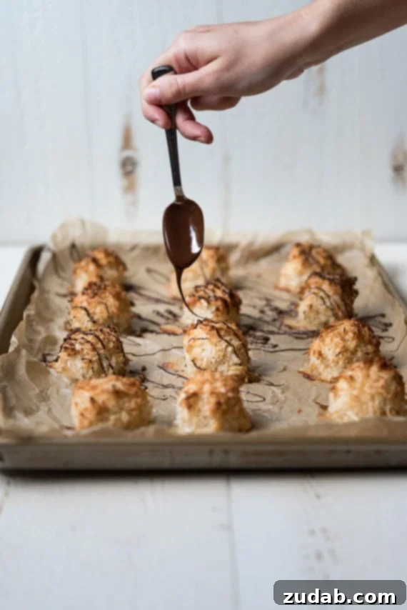 The Ultimate Coconut Macaroons 2 coconut macaroons
