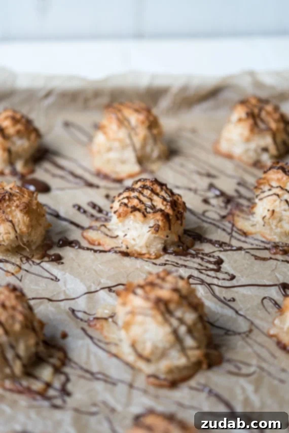 The Ultimate Coconut Macaroons 3 coconut macaroons