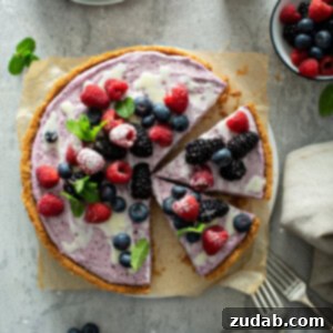 White Chocolate Berry Icebox Pie 15 Berry White Chocolate Pie