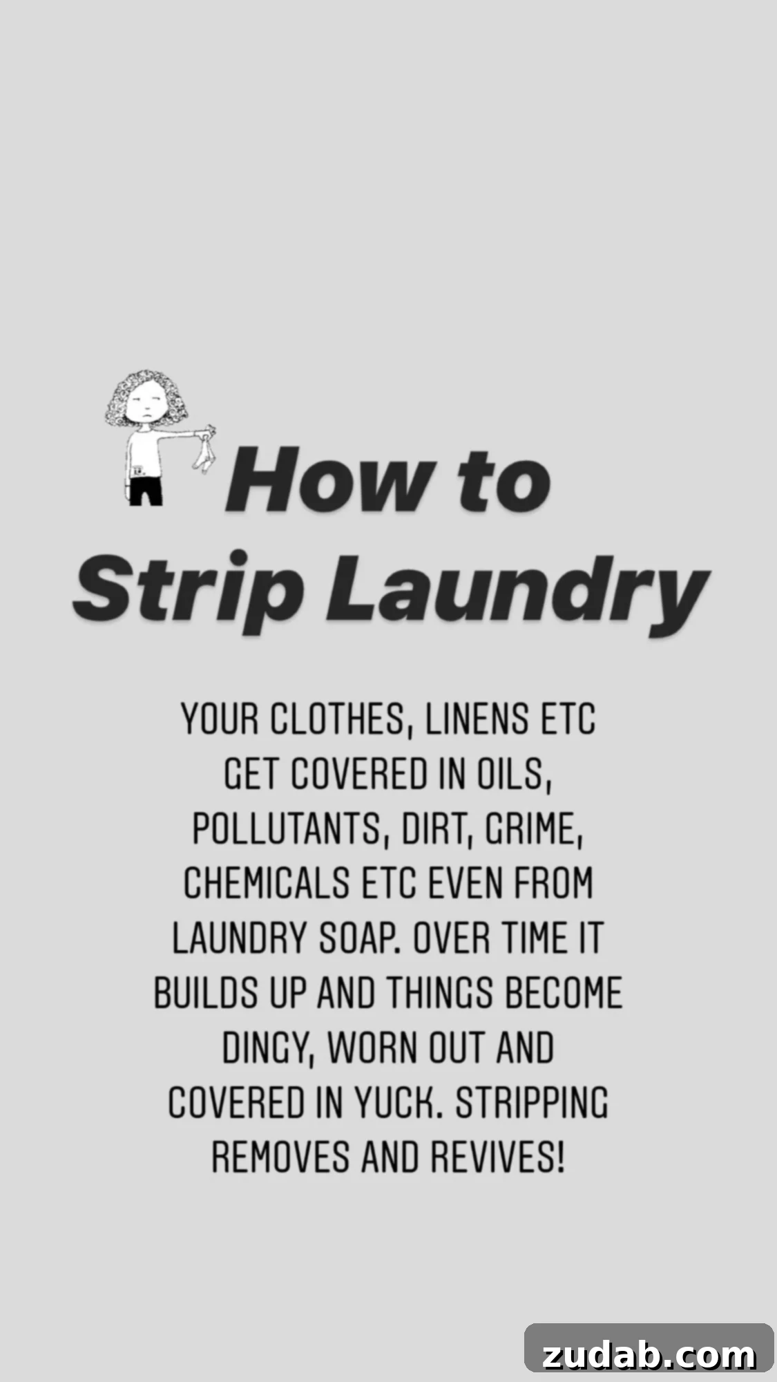The Ultimate Laundry Deep Clean 2 how to strip laundry