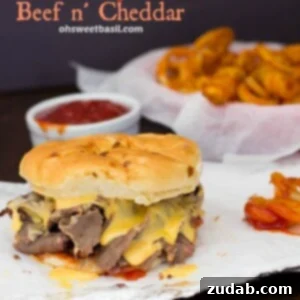 Arbys Beef and Cheddar 6 Arby's Beef n' Cheddar copycat recipe that's just like the original and easy to make! ohsweetbasil.com