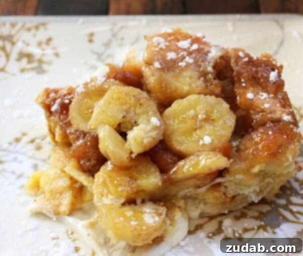 Delicious Peach Cobbler French Toast 15 bananas-foster-french-toast-casserole11
