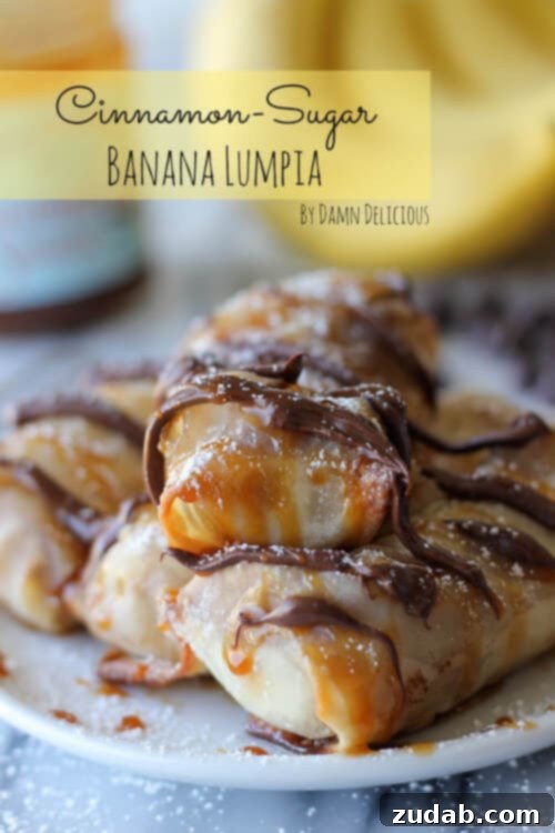 Golden Banana Bliss 6 Crispy Baked Banana Lumpia, a delightful Filipino dessert