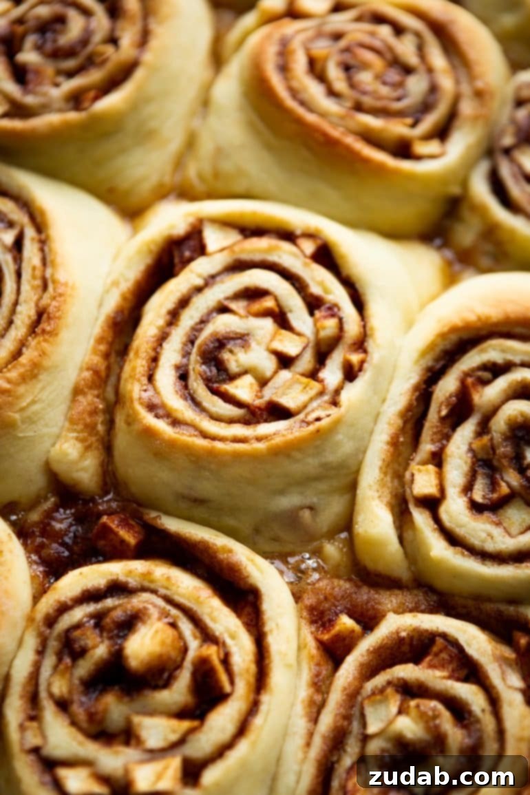 Gloriously Sticky Apple Cinnamon Rolls 7 img 79682 12