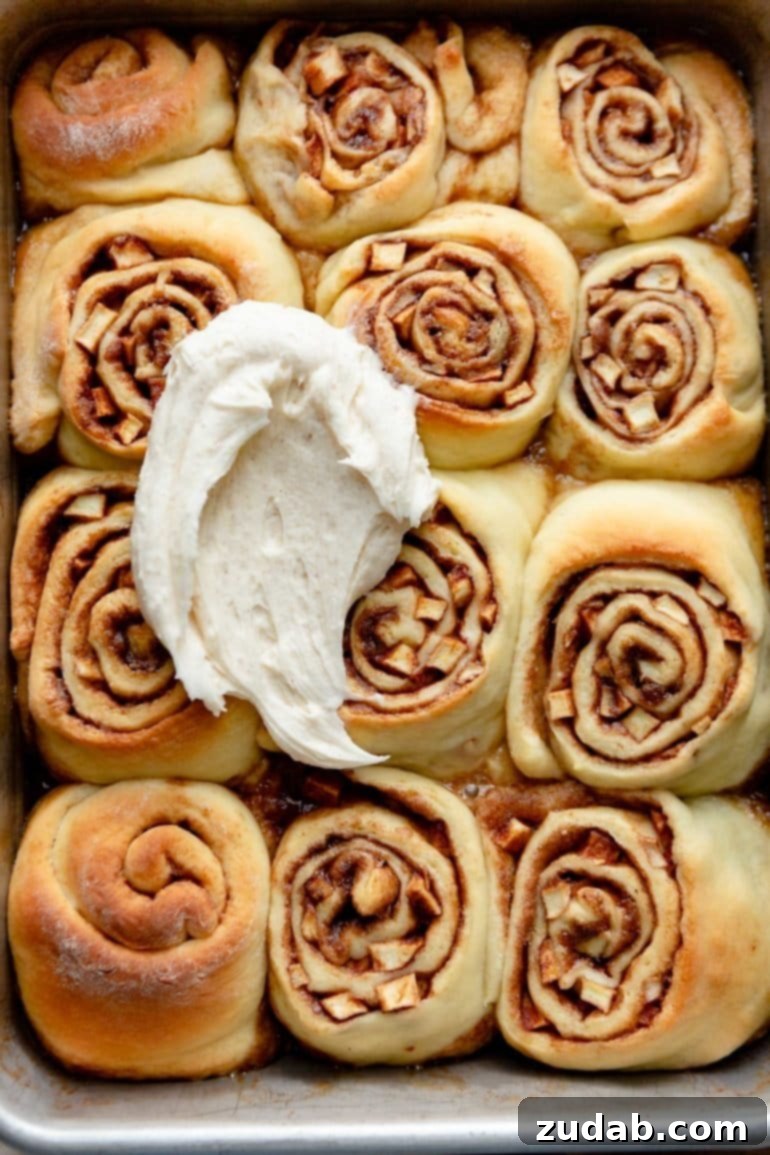 Gloriously Sticky Apple Cinnamon Rolls 8 img 79682 13