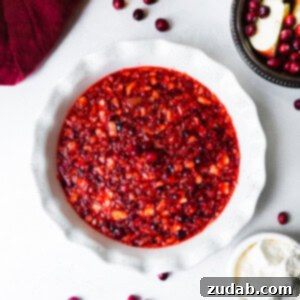 Kara's Christmas Cranberry Gelatin 2 A festive Christmas Cranberry Jell-O dish, perfect for holiday gatherings.