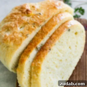 Effortless Herbed Rustic Loaf 2 Easy Herbed Peasant Bread