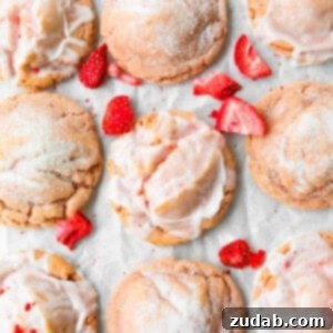 Strawberry Sunshine Cookies 8 Finished Strawberry Cookies