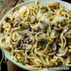 Velvety Creamy Mushroom Pasta 8 img 87780 7