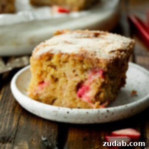 Sweet and Tart Rhubarb Cake 10 img 88387 9