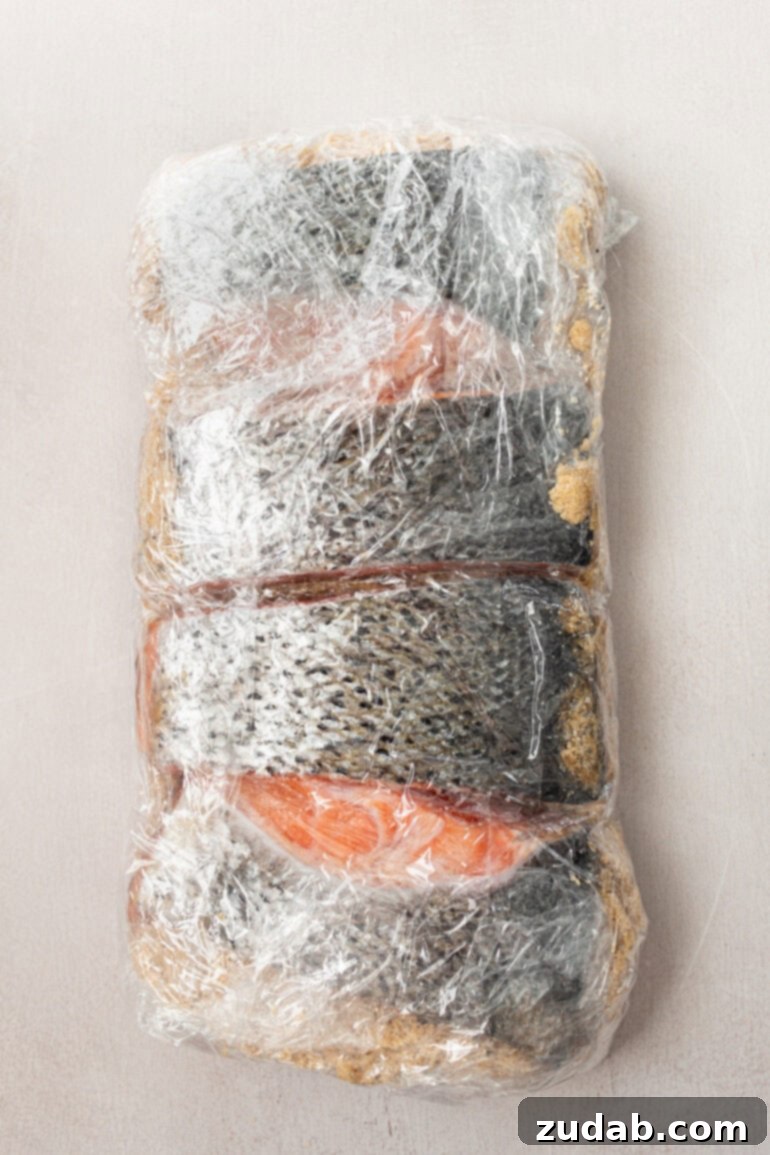 Perfect Smoked Salmon Recipe 7 Close-up of dry brine mixture being prepared in a bowl