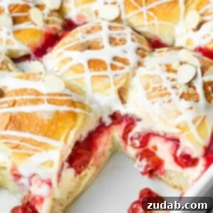 Cherry Cheese Danish Sliders