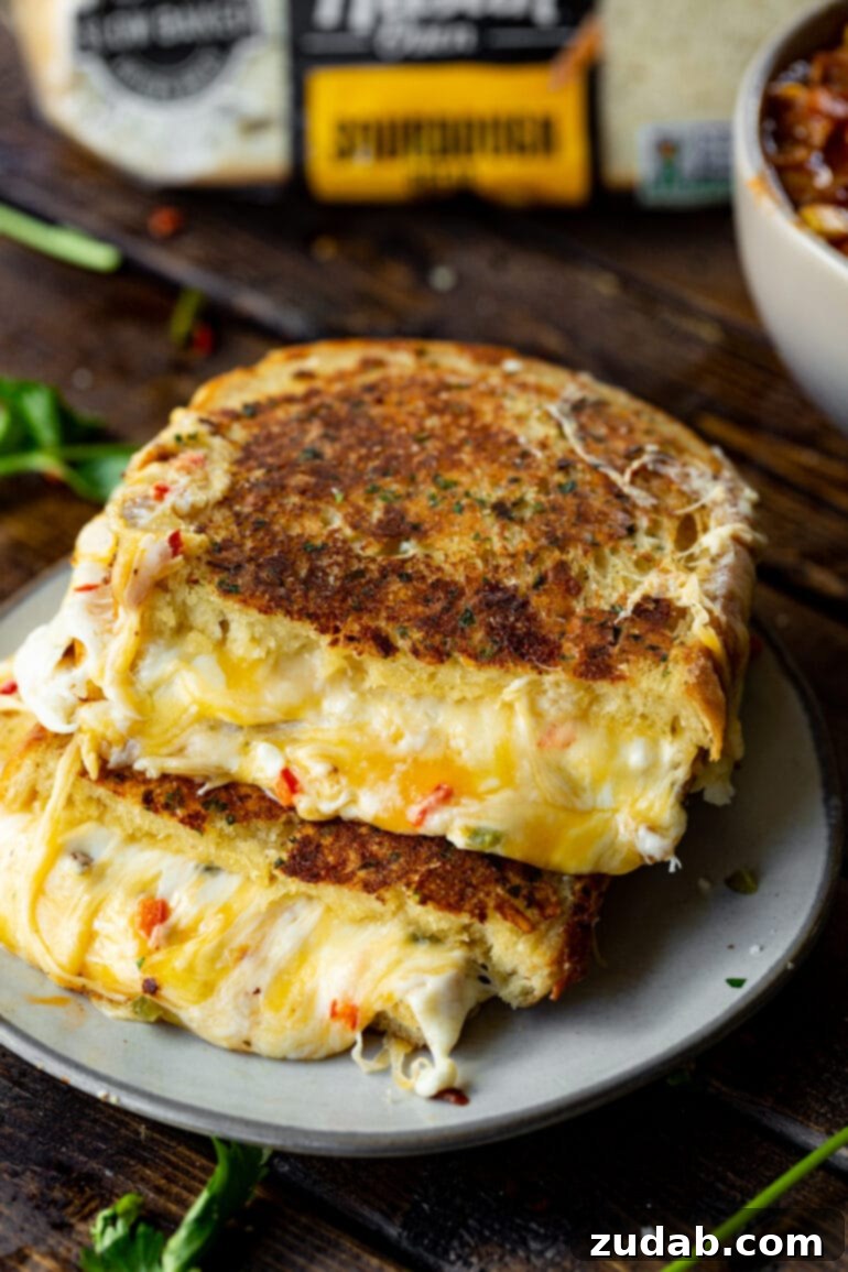 Meals for the Week of November 6-12 5 A perfectly golden and crisp Mexican grilled cheese sandwich, cut in half and stacked to reveal the incredibly gooey, melted cheese infused with flavorful Mexican spices.