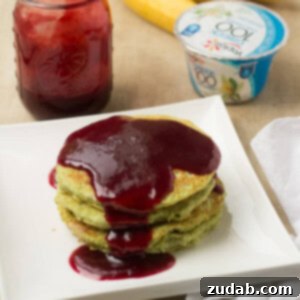 Nutrient-Rich Emerald Flapjacks 2 Approaching Halloween and I've been serving up these delicious (and secretely healthy) green monster pancakes that the kids love! ohsweetbasil.com-3