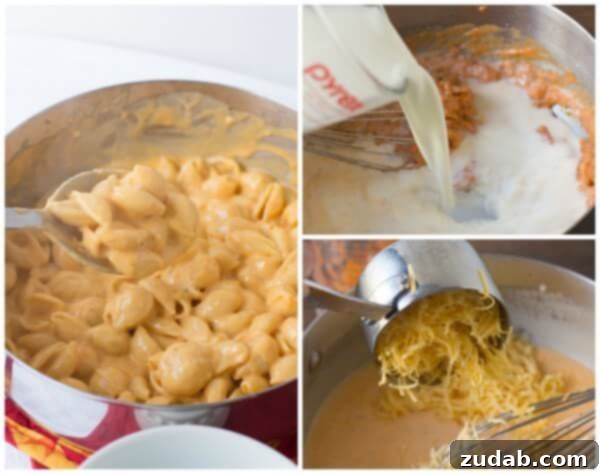 Gourmet Macaroni and Cheese with diverse ingredients