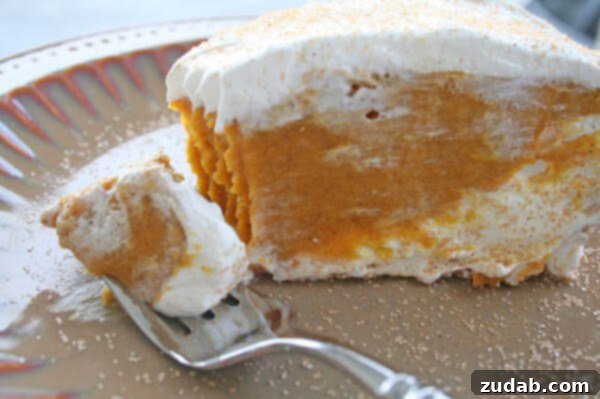 A decadent double-layered pumpkin pie, perfect for autumn celebrations.