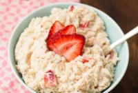 Strawberry Cream Protein Power Breakfast