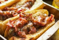 Honey Mustard Bacon Brats
