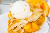 Effortless Fresh Peach Pie