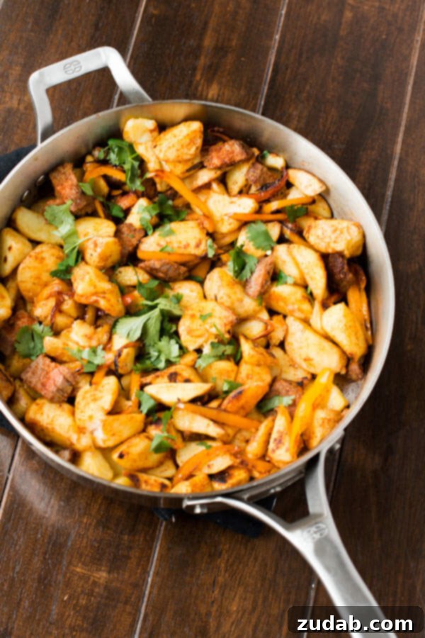 Easy 5-Ingredient Steak Hash with Alexia Potatoes and Flank Steak 5-Ingredient Steak Hash: A Quick, Healthy, and Husband-Approved Dinner Recipe